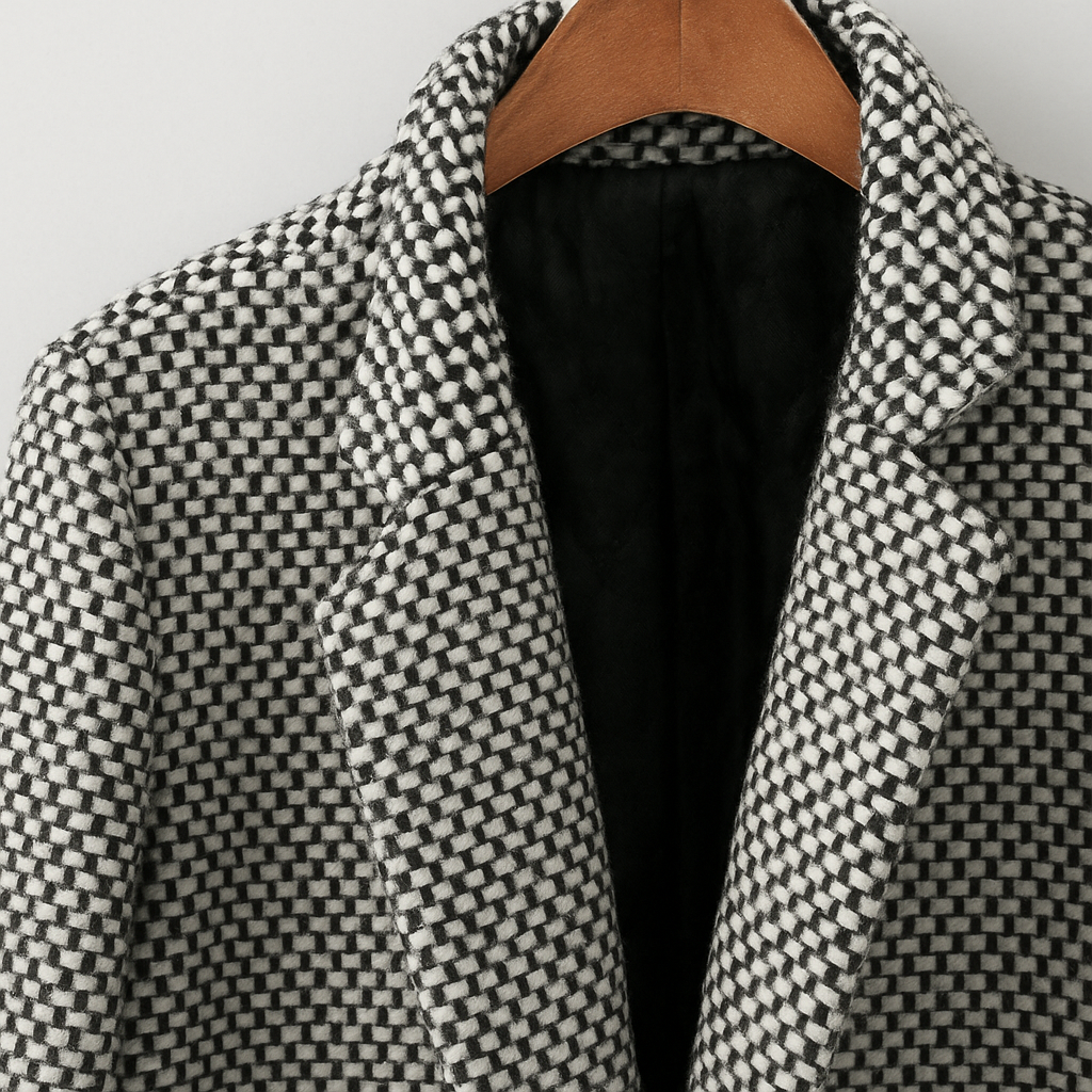 Sienna - Manteau Laine Minimaliste