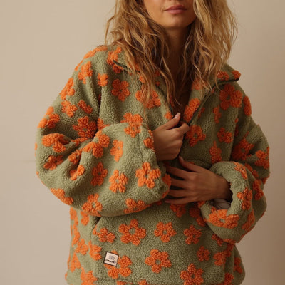 Capucine | Pull polaire Bloom