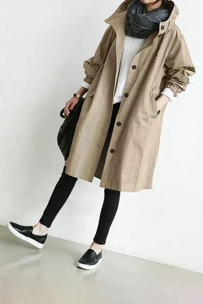 Ama - Trench-Coat Élégant Déperlant
